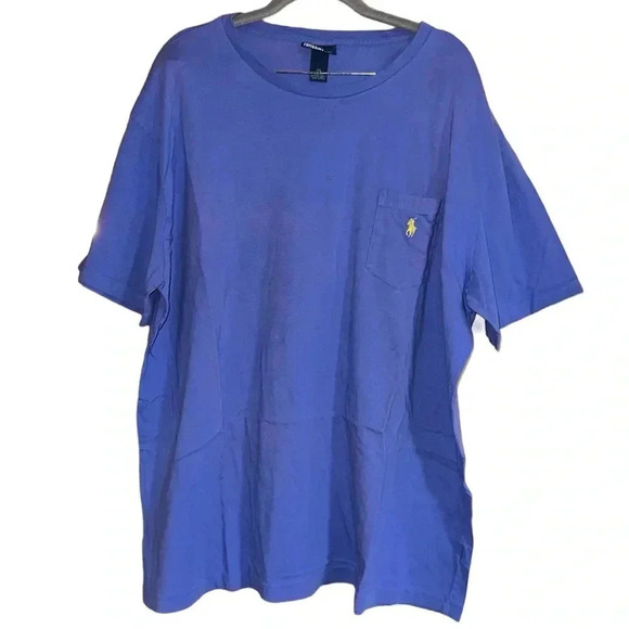 Polo by Ralph Lauren Ceil Blue Short Sleeve Tshirt Size XXL - Picture 1 of 8